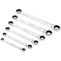 Draper Hi Torq 6 Piece Double Ratchet Ring Spanner Set