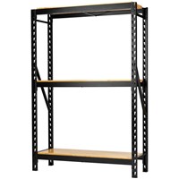 Bunker 14 Piece Modular 3 Tier Hardwood Shelf Racking Unit 