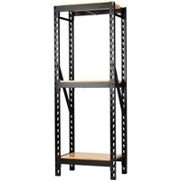 Bunker 14 Piece Modular 3 Tier Hardwood Shelf Racking Unit 
