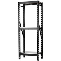 Bunker 14 Piece Modular 3 Tier Stainless Steel Shelf Racking Unit 