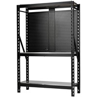 Bunker 17 Piece Modular 3 Tier Stainless Steel Shelf Racking Unit 