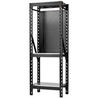 Bunker 17 Piece Modular 3 Tier Stainless Steel Shelf Racking Unit 