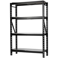 Bunker 18 Piece Modular 4 Tier Stainless Steel Shelf Racking Unit 