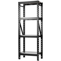 Bunker 21 Piece Modular 4 Tier Stainless Steel Shelf Racking Unit 
