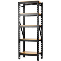Bunker 22 Piece Modular 5 Tier Hardwood Shelf Racking Unit 