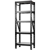 Bunker 22 Piece Modular 5 Tier Stainless Steel Shelf Racking Unit 