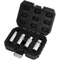 Draper 4 Piece 3/8" Drive Magnetic Spark Plug Socket Set 