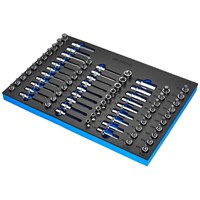 Bunker 1/2" Drive Specialist Socket Bit Set in EVA Foam Inlay 