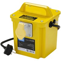 Draper Portable Site Transformer 240v to 110v 1.5kVA 
