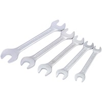 Draper 5 Piece Double Open End Spanner Set Metric