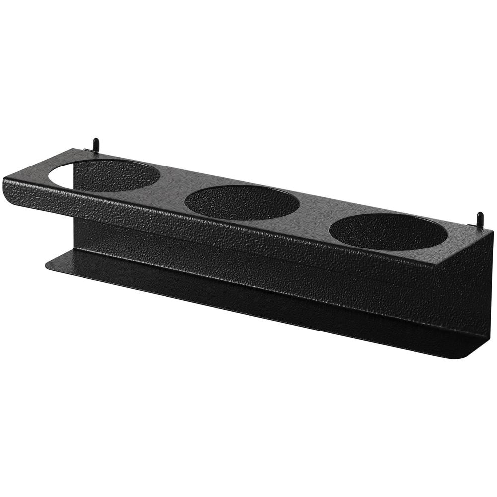 Bunker Pegboard Tool Rack with 3 Holders - Black | Bunker System