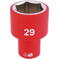 Draper 1/2" Drive VDE Fully Insulated Hexagon Socket Metric