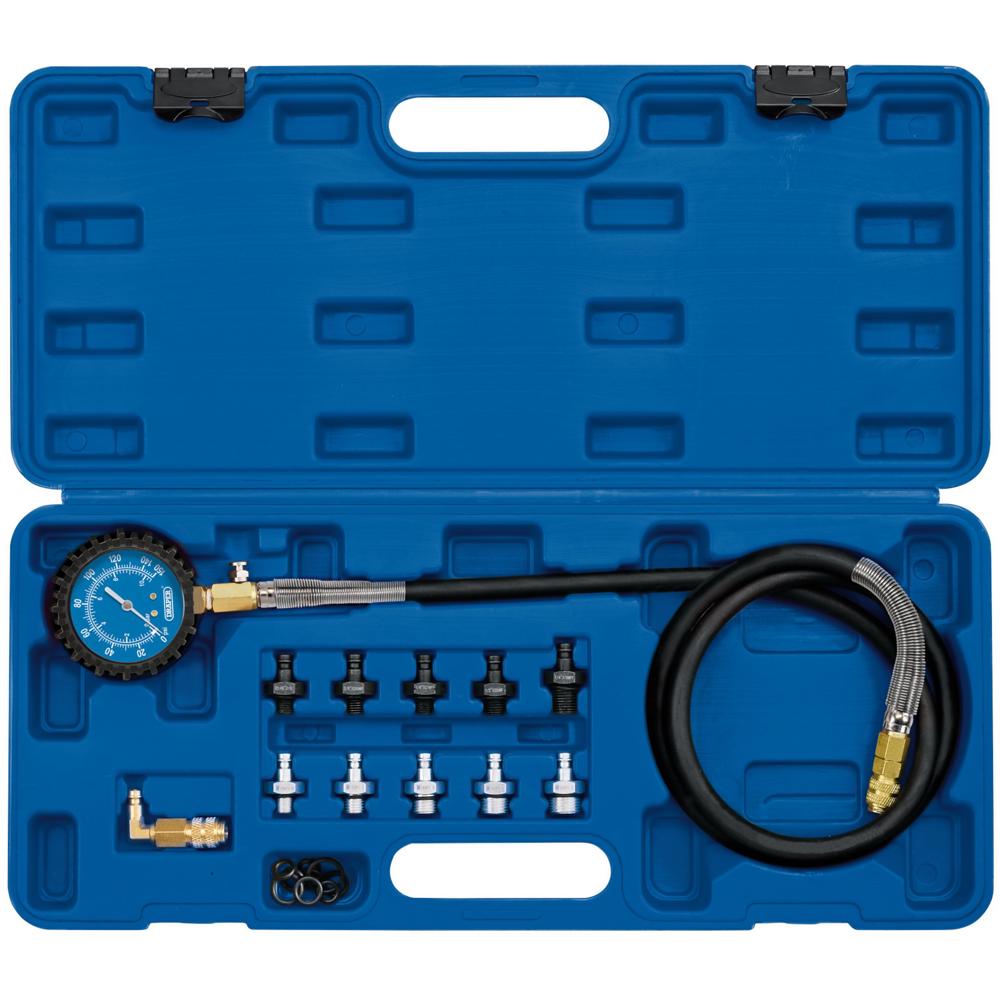 Draper 12 Piece Oil Pressure Test Kit