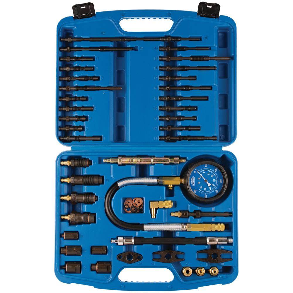 Draper 37 Piece Petrol and Diesel Master Engine Compression Test Kit