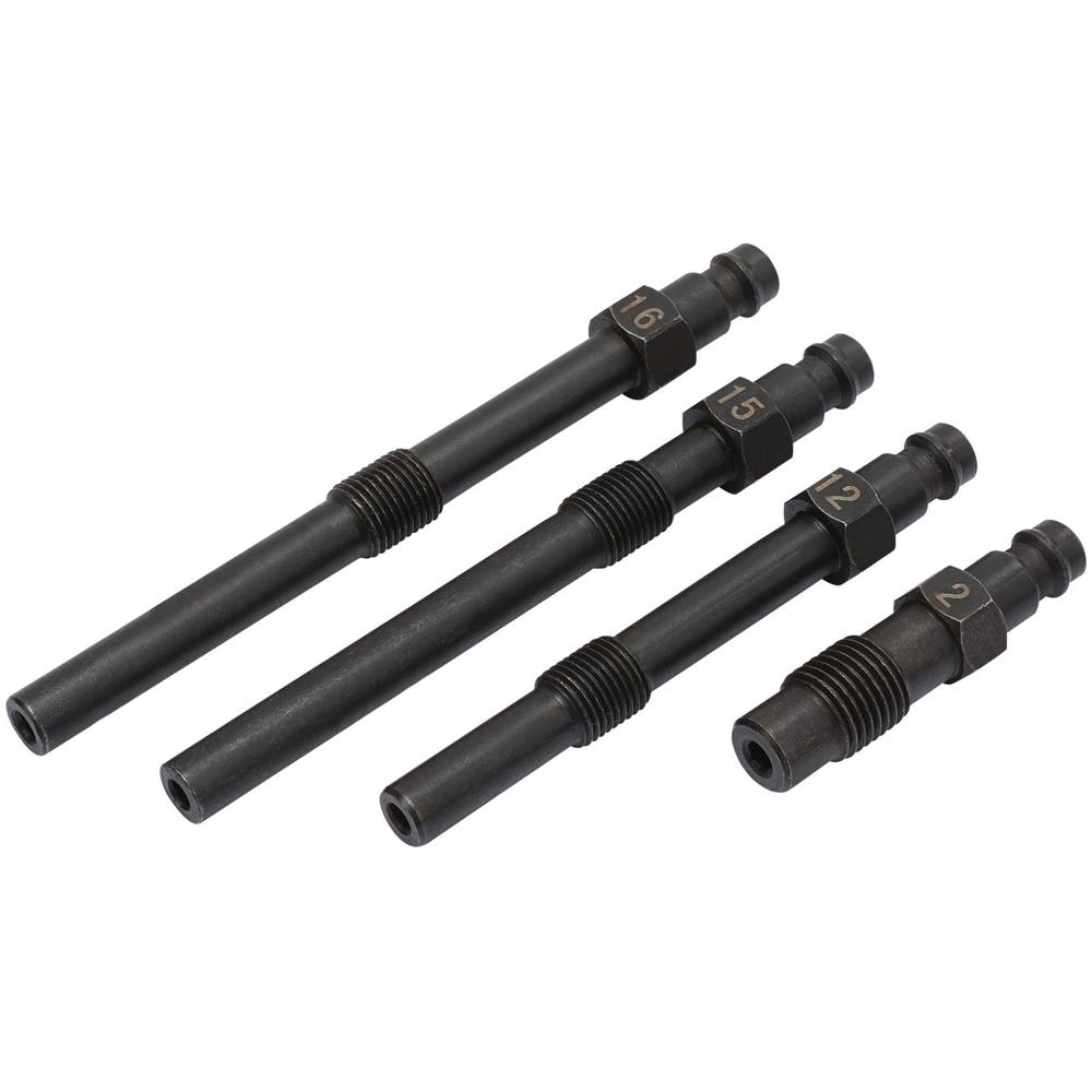 Draper 4 Piece Glow Plug Adaptor Kit