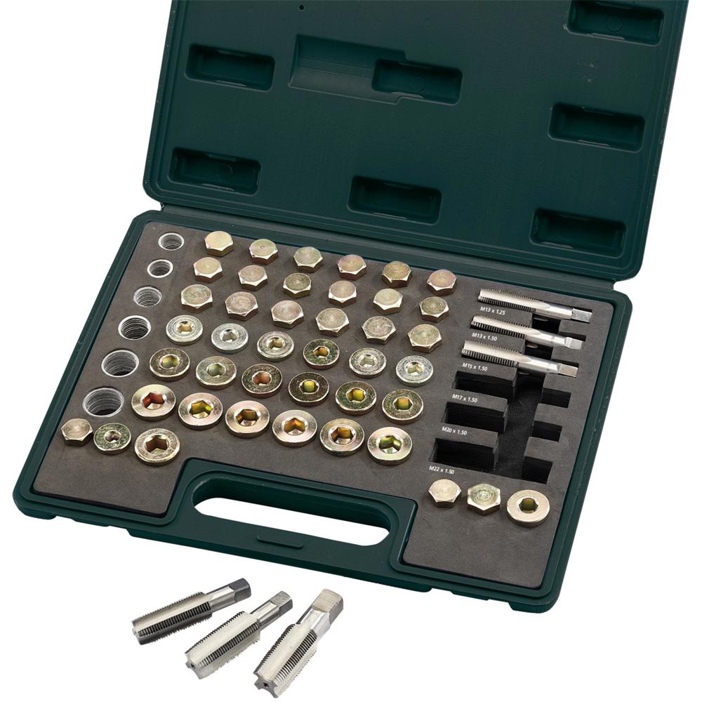 Draper Expert 120 Piece Oil Sump Plug Repair Kit