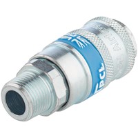 Draper PCL Airflow Air Line Coupling BSPT Male Thread