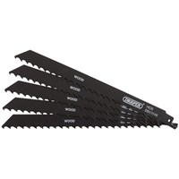 Draper Wood and Plastic Cutting Reciprocating Sabre Saw Blades