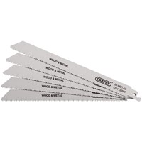 Draper Bi-Metal Multi-Purpose Reciprocating Sabre Saw Blades