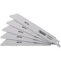 Draper Bi-Metal Metal Cutting Reciprocating Sabre Saw Blades