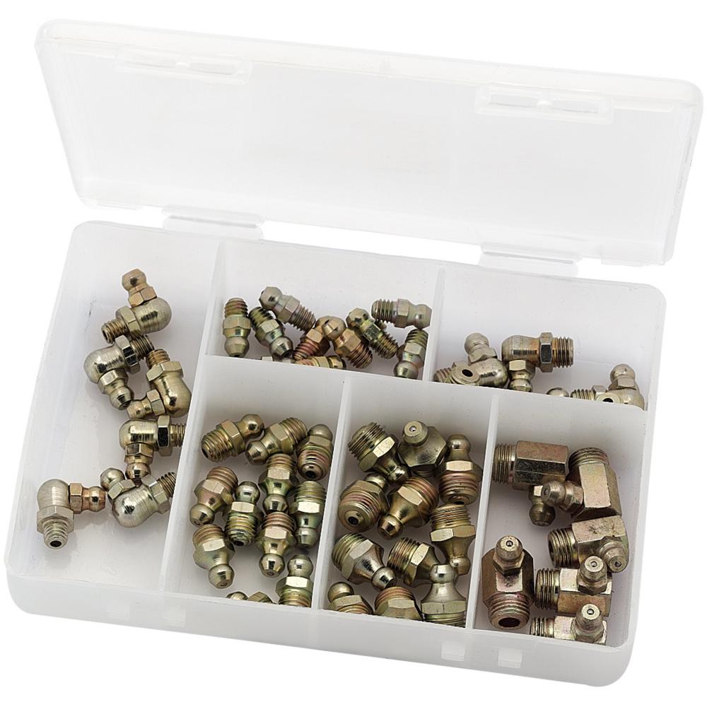 Draper 50 Assorted BSPT Grease Nipples