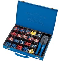 Draper 590 Piece Ratchet Cable Crimping Tool and Terminal Kit