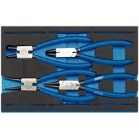 Draper4 Piece Circlip Plier Set In Eva Insert Tray