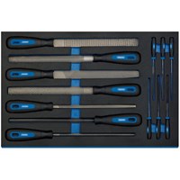 Draper 13 Piece Hand File Set In Eva Insert Tray