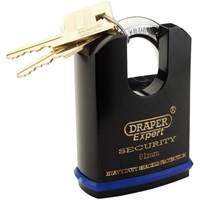 Draper Expert Heavy Duty Padlock Closed Shackle