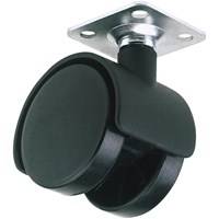 Draper Twin Nylon Wheeled Castor