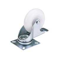 Draper Swivel Plate Fixing Nylon Wheeled Castor and Brake