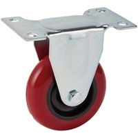 Draper Fixed Plate Fixing Polyurethane Wheeled Castor