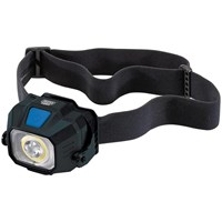 Draper COB SMD LED Wireless/USB Rechargeable Head Torch