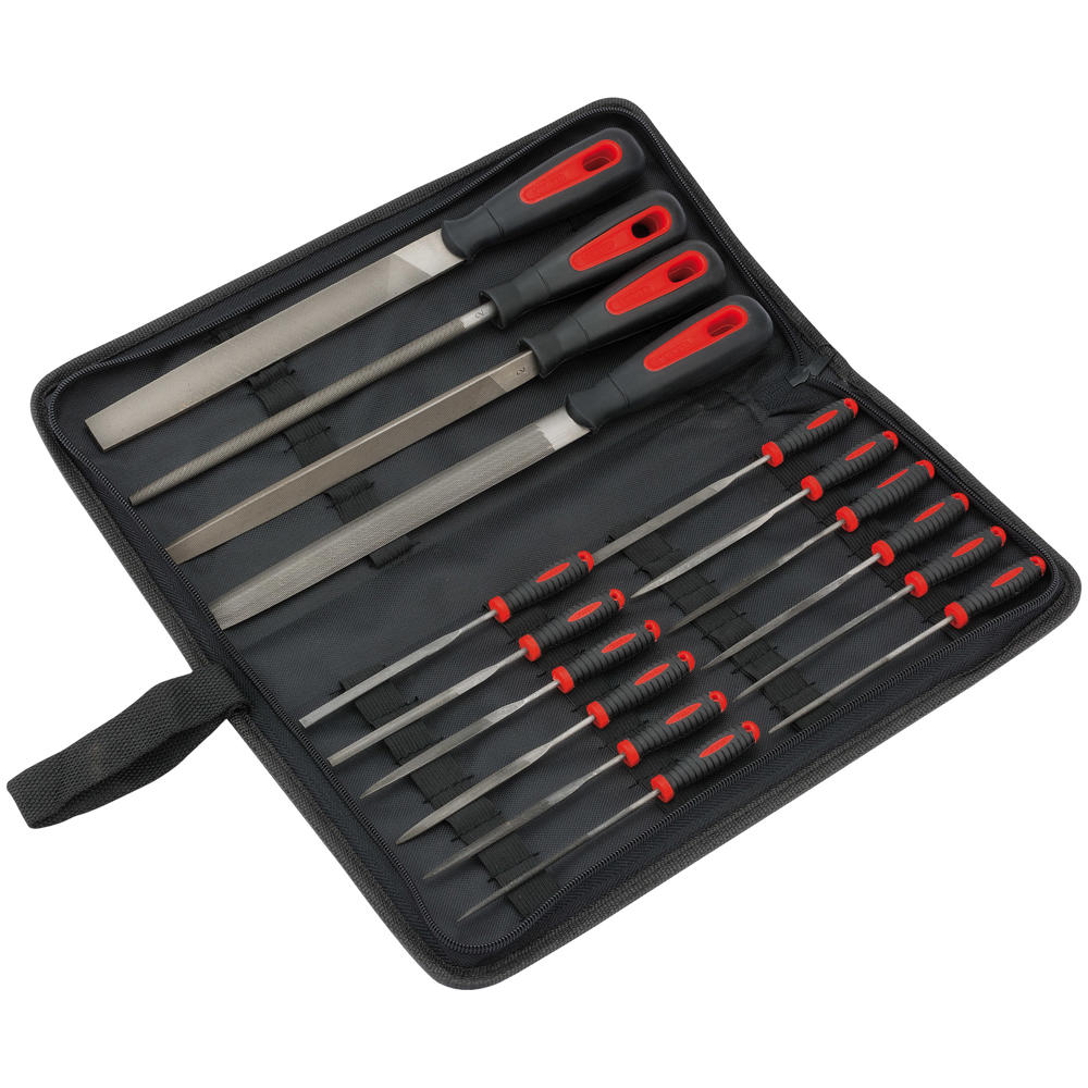 Draper Redline 16 Piece File Set in Carry Case | File Sets