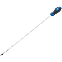 Draper Extra Long Reach Soft Grip Pozi Screwdriver