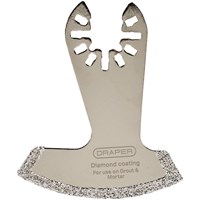 Draper OIS Oscillating Multi Tool Diamond Grout and Mortar Blade