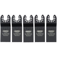 Draper 5 Piece OIS Oscillating Multi Tool Plunge Cutting Blade Set