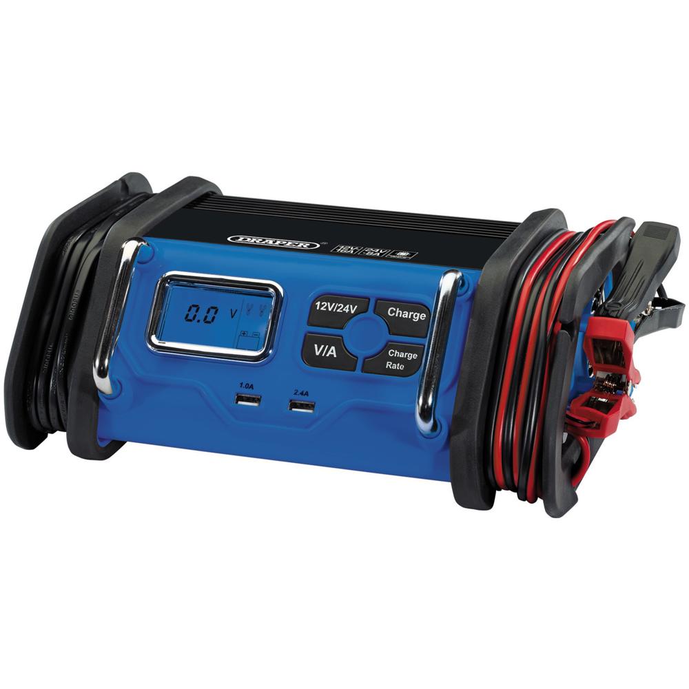 Draper BCMC18 16A Battery Charger