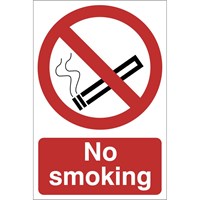 Draper No Smoking Sign