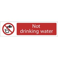 Draper Not Drinking Water Sign