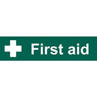 Draper First Aid Sign