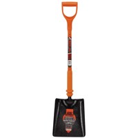 Draper Expert Square Mouth Shovel, Fully Insulated Solid Forged