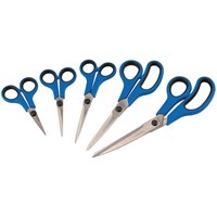 Draper 5 Piece Soft Grip Household Scissor Set