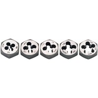 Draper 5 Piece Hexagon Die Nut Set Metric
