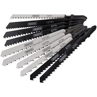 Draper Expert 10 Piece Assorted Jigsaw Blade Set