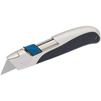 Draper Soft Grip Auto Blade Retract Safety Trimming Knife