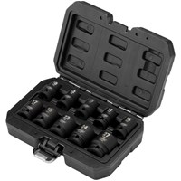 Draper 10 Piece 1/2" Drive Impact Hex Socket Set Metric