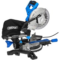 Draper SMS210B Sliding Compound Mitre Saw 210mm