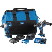 Draper 4 Piece 20v D20 Cordless Fix N Go Power Tool Kit