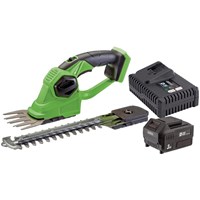 Draper D20 20v Cordless 2 in1 Grass and Hedge Trimmer Shrub Shears 